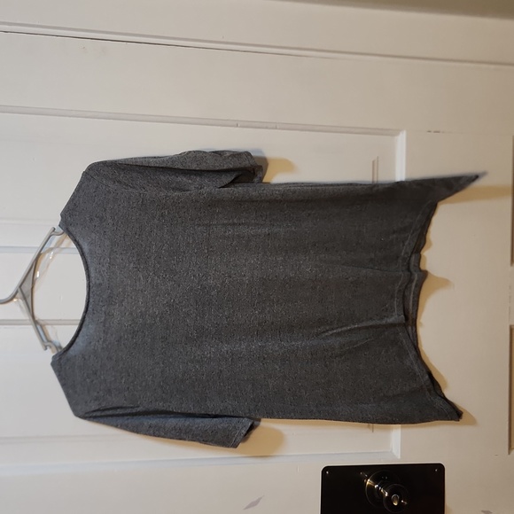 AB Studio Gray Top - Picture 3 of 3